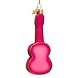 Vondels Ornament raspberry pink guitar