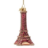 Vondels Ornament burgundy Eiffel tower Vondels Ornament burgundy Eiffel tower