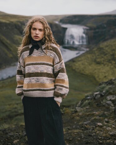 MSCH Lowee Scarf - Slate Black Melange