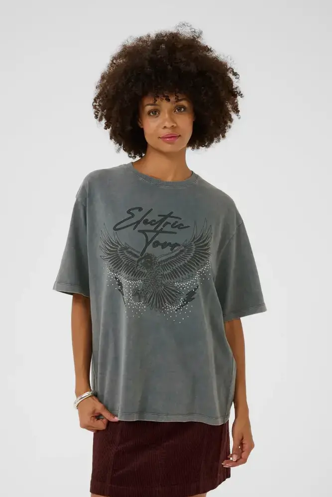 Culture Kendrick Alfie T-Shirt - Grey Wash