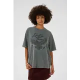 Culture Kendrick Alfie T-Shirt - Grey Wash Culture Kendrick Alfie T-Shirt - Grey Wash