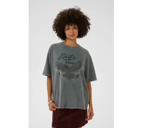 Culture Kendrick Alfie T-Shirt - Grey Wash Culture Kendrick Alfie T-Shirt - Grey Wash