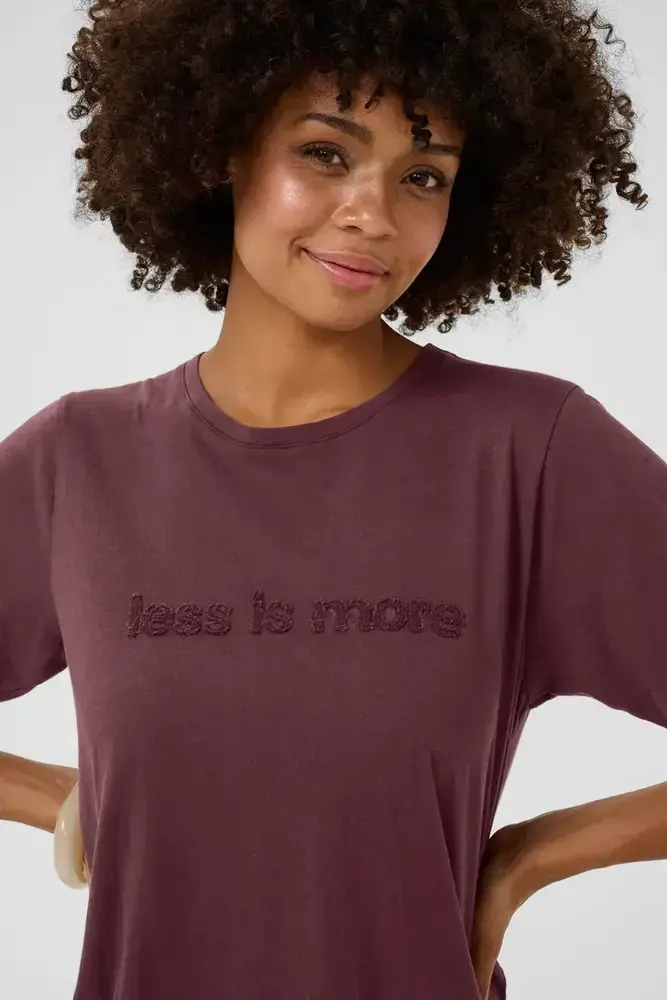 Culture Noga Amora T-Shirt - Decadent Chocolate