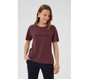 Culture Noga Amora T-Shirt - Decadent Chocolate Culture Noga Amora T-Shirt - Decadent Chocolate