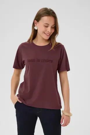 Culture Noga Amora T-Shirt - Decadent Chocolate