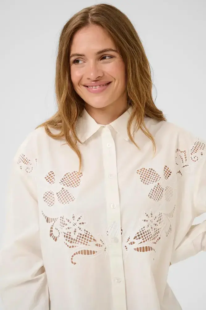 Culture Allison Olena Shirt - Spring Gardenia