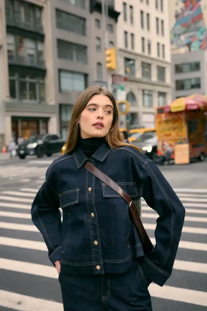 Culture Bobbie Denim Jacket - Rinse Wash