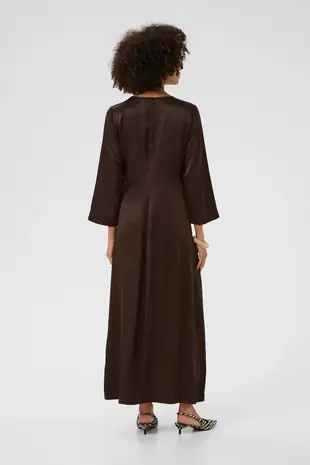 Culture Mollie Dress - Coffee Bean