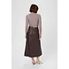 Culture Lilli PU Skirt - Decadent Chocolate