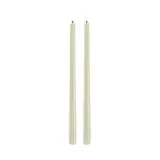 Uyuni LED slim taper candle, Oyster grey, Smooth, 2-pack, 2,3x32 cm Uyuni LED slim taper candle, Oyster grey, Smooth, 2-pack, 2,3x32 cm