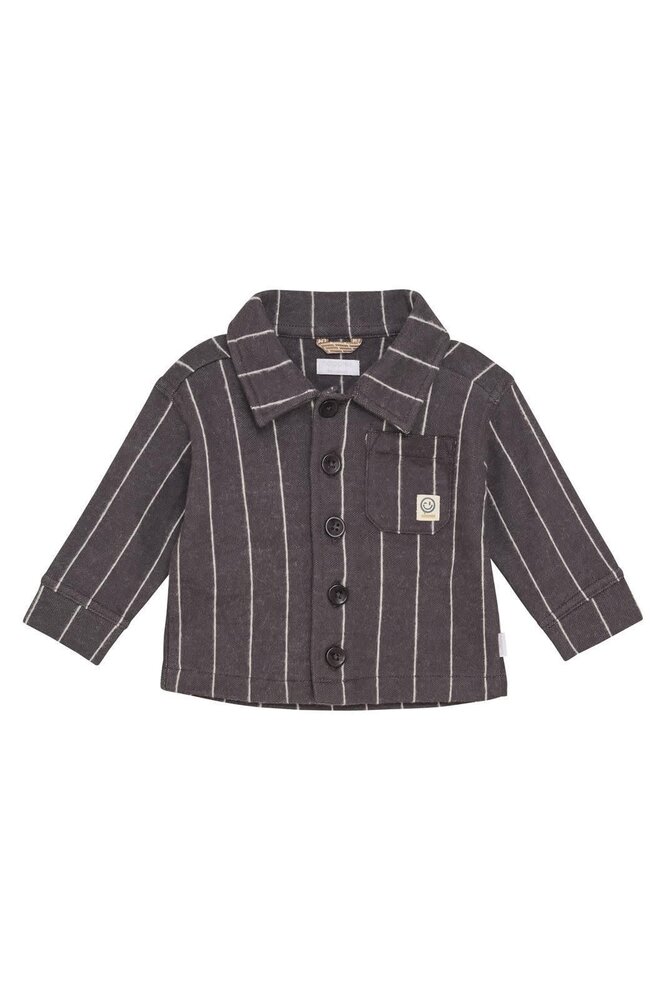 Noppies Vest Seeley - Stripe Pattern Dark Grey