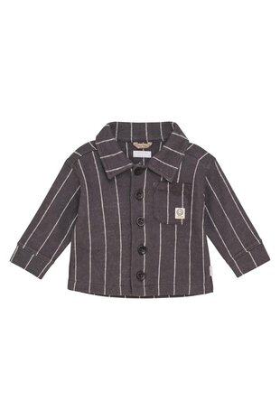 Noppies Vest Seeley - Stripe Pattern Dark Grey