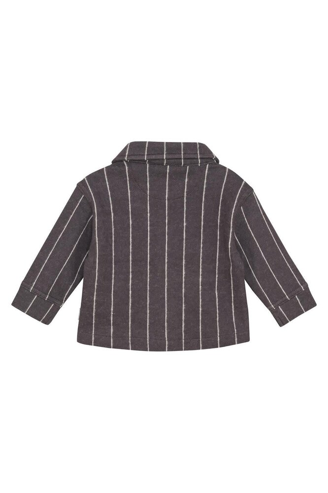 Noppies Vest Seeley - Stripe Pattern Dark Grey
