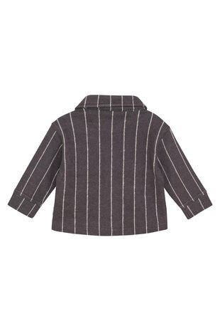 Noppies Vest Seeley - Stripe Pattern Dark Grey