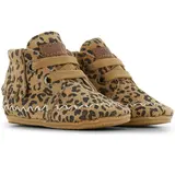Shoesme Panterprint Babyschoentje met franjes