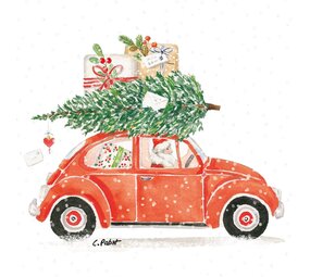 Ppd Servetten Christmas Delivery 33x33 Ppd Servetten Christmas Delivery 33x33