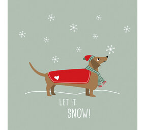 Ppd Servetten  Winter Story 33x33 Ppd Servetten  Winter Story 33x33