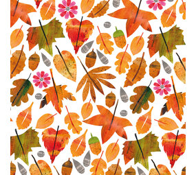 Ppd Servetten  Autumn Leaves 33x33 Ppd Servetten  Autumn Leaves 33x33