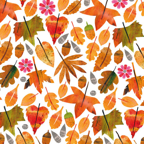 Ppd Servetten  Autumn Leaves 33x33
