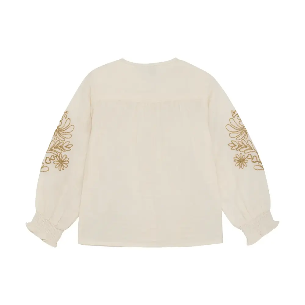 Daily7 Shirt Longsleeve Embroidery – Sandshell