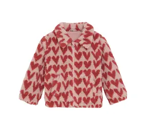 Daily7 Teddy Jacket Heart – Pale Mauve Daily7 Teddy Jacket Heart – Pale Mauve