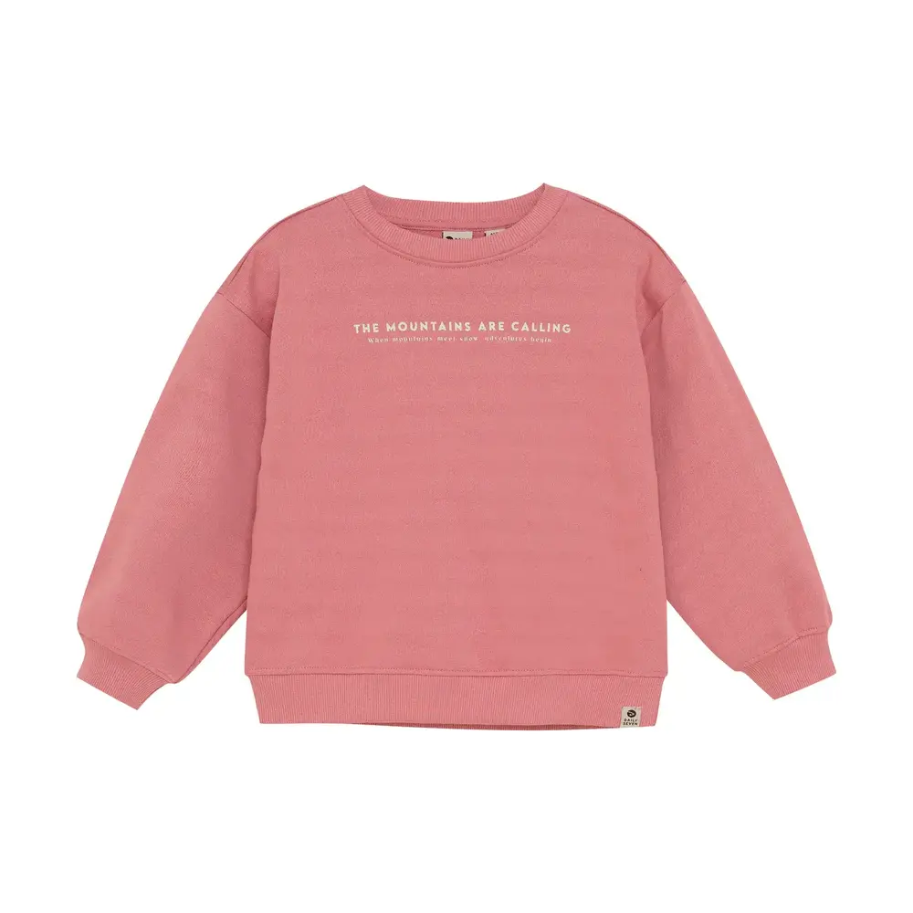 Daily7 Oversized Sweater Backprint – Coral Clay