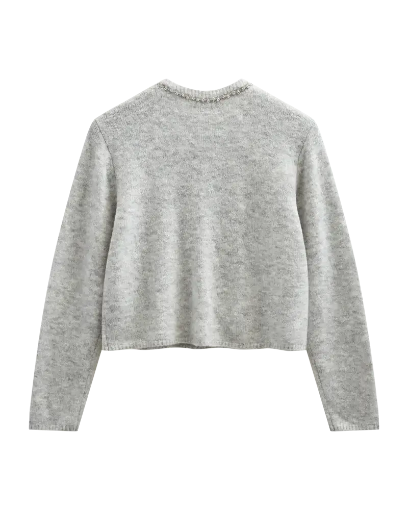 Cph Muse Ibra Cardigan lgrey melange