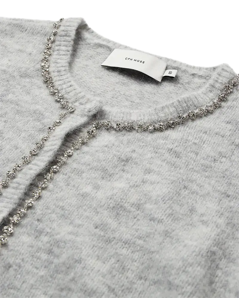 Cph Muse Ibra Cardigan lgrey melange