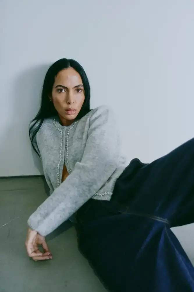 Cph Muse Ibra Cardigan lgrey melange