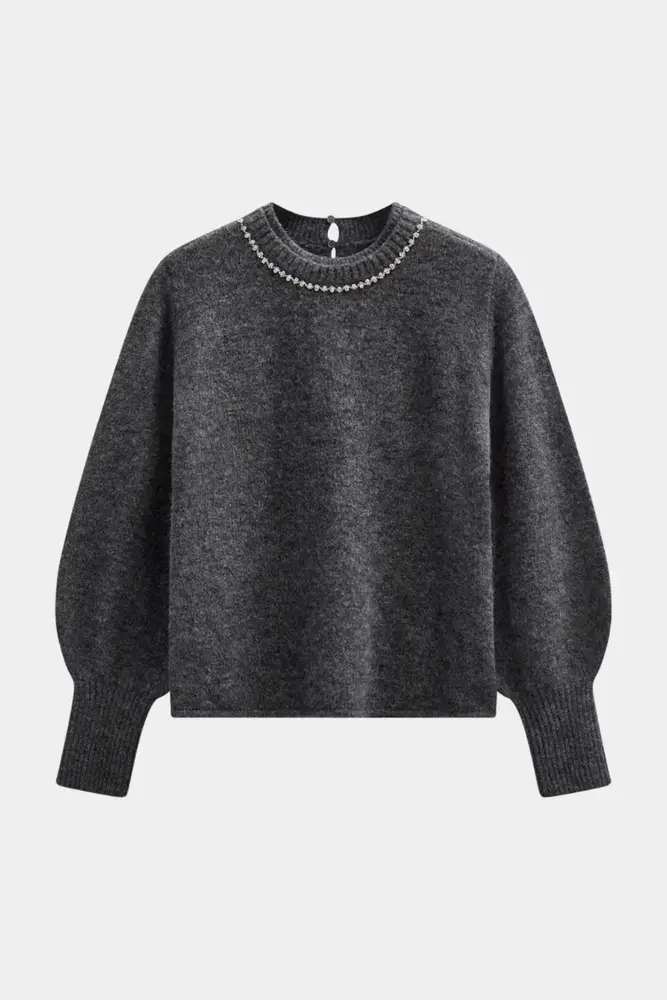 Cph Muse Ibra Pullover dgrey melange