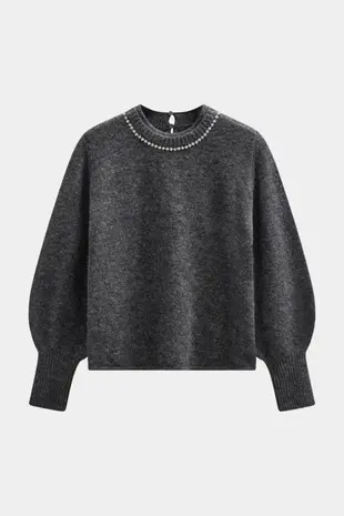 Cph Muse Ibra Pullover dgrey melange