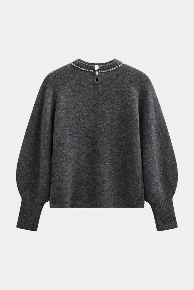 Cph Muse Ibra Pullover dgrey melange