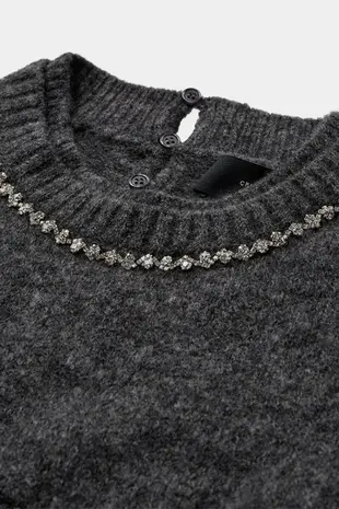 Cph Muse Ibra Pullover dgrey melange