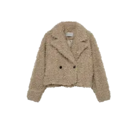 Cph Muse Curly Jacket  peyote melange