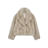 Cph Muse Plushy Jacket  peyote melange