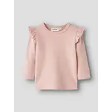 Lil' Atelier Thora Hyk LS Slim Top – Cameo Rose