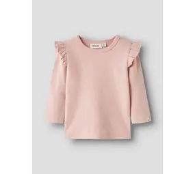 Lil' Atelier Thora Hyk LS Slim Top – Cameo Rose