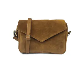 Chabo Bags Rio Romy Suede - light cognac