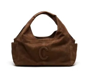 Chabo Bags Suede Sophie Mini Shopper - Cognac