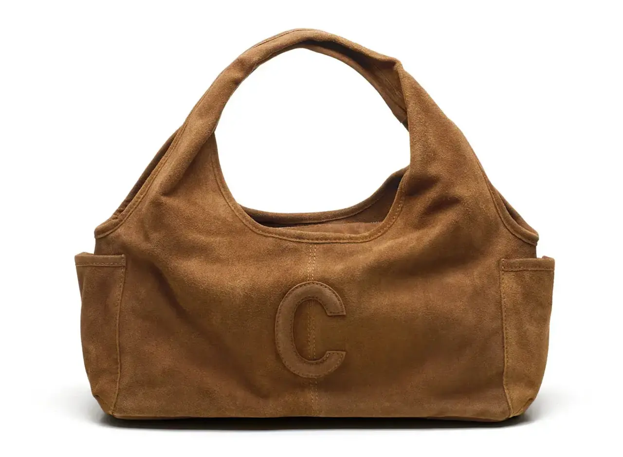 Chabo Bags Suede Sophie Mini Shopper - Light Cognac Chabo Bags Suede Sophie Mini Shopper - Light Cognac