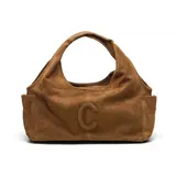 Chabo Bags Suede Sophie Mini Shopper - Light Cognac