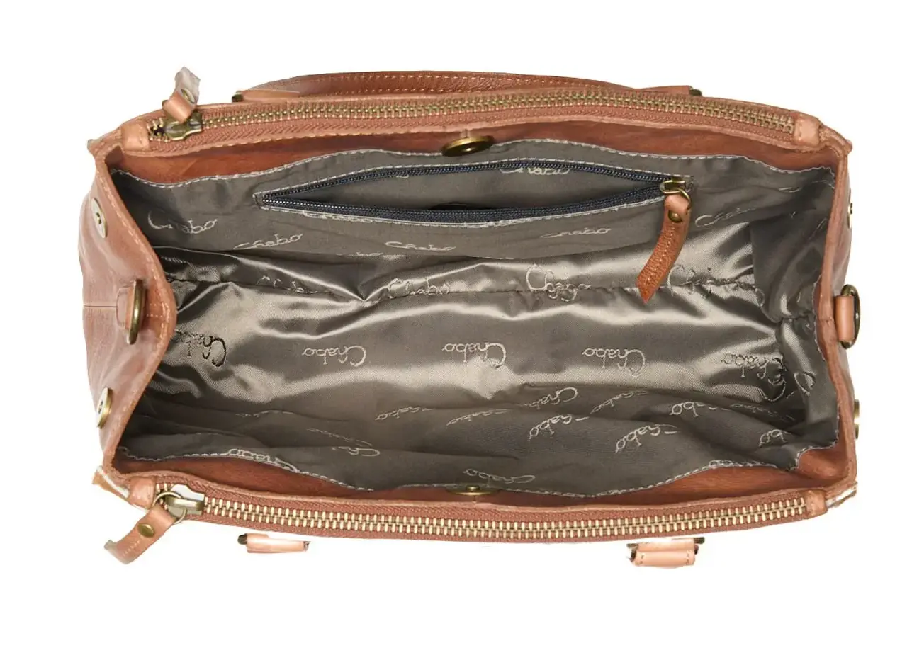 Chabo Bags Como Classic Hair On - Camel