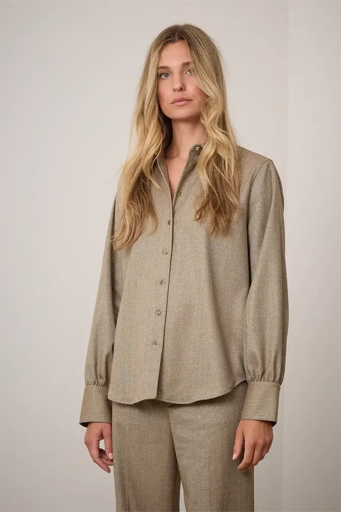 Corel Amsterdam Maxime blouse Amarino glitter - Gold Corel Amsterdam Maxime blouse Amarino glitter - Gold