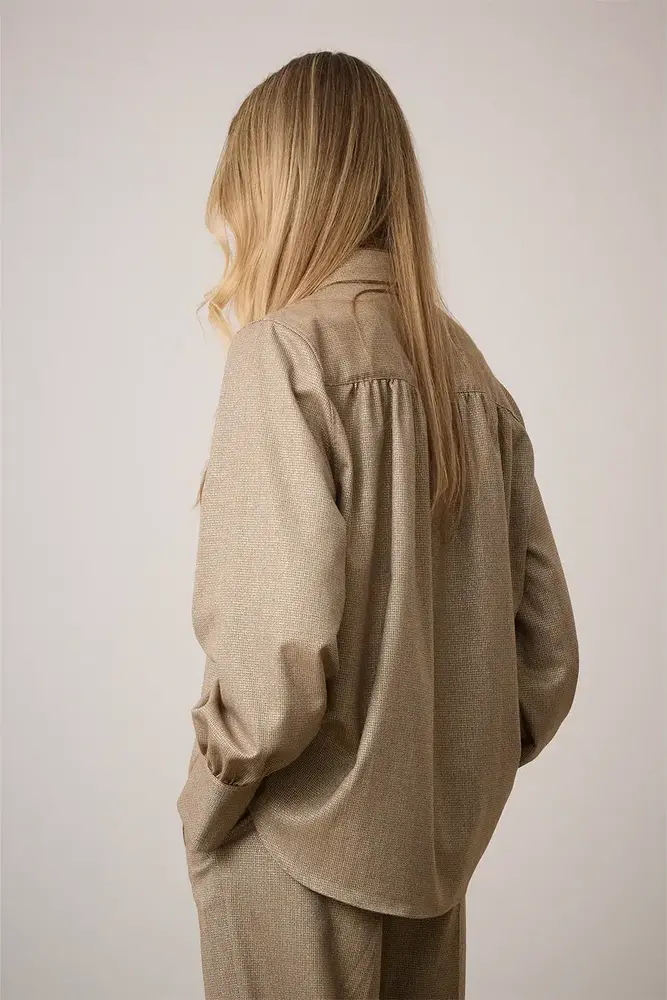 Corel Amsterdam Maxime blouse Amarino glitter - Gold Corel Amsterdam Maxime blouse Amarino glitter - Gold