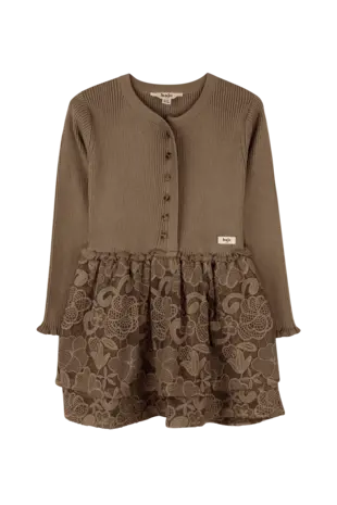 Baje Studio Dress Marieze brown cacao Baje Studio Dress Marieze brown cacao