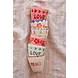 Rice Ceramic Oval Cup - MERCI (300 ml) Rice Ceramic Oval Cup - MERCI (300 ml)