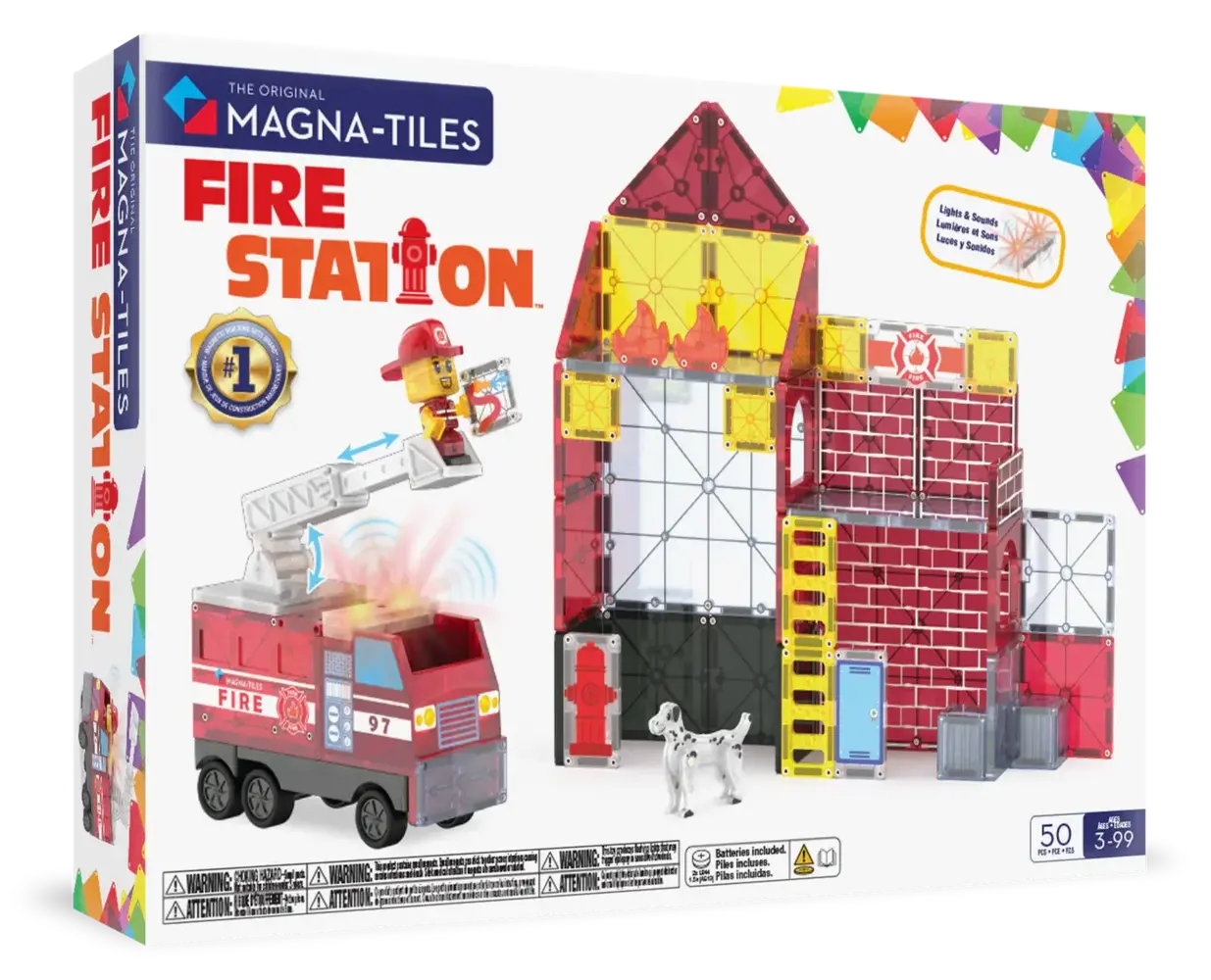 MAGNA-TILES MAGNA-TILES - Fire Station MAGNA-TILES MAGNA-TILES - Fire Station