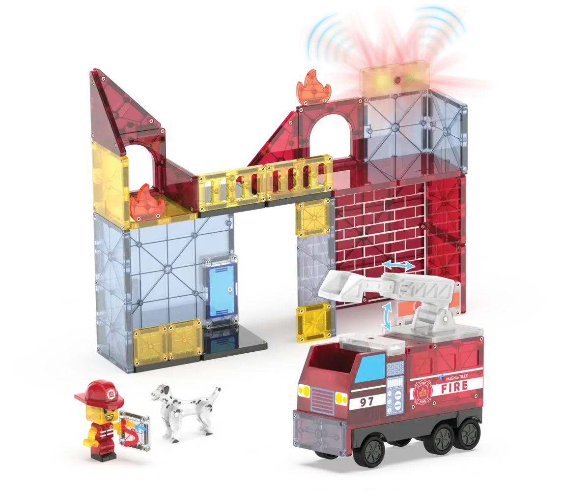 MAGNA-TILES MAGNA-TILES - Fire Station MAGNA-TILES MAGNA-TILES - Fire Station