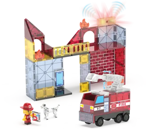 MAGNA-TILES MAGNA-TILES - Fire Station MAGNA-TILES MAGNA-TILES - Fire Station