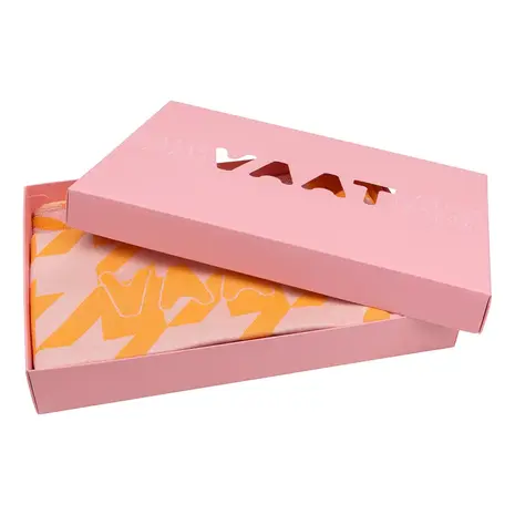 VAAT.  Amsterdam Gift set I Love Pied de Poule - Pink/Orange
